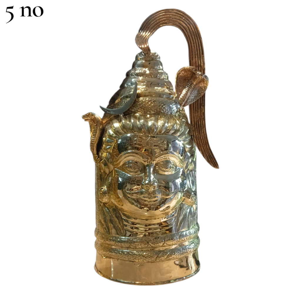 Decorative Brass Shivling Idol Manufacturer in Mathura | Handmade Mahadev Murti Wholesale Supplier