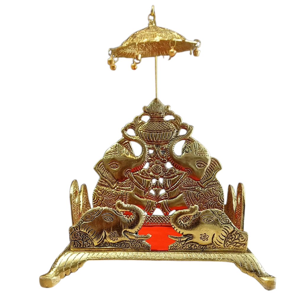 Designer Brass Laddu Gopal Jhula Manufacturer in Mathura | Premium Bal Gopal Swing Wholesale Supplier
