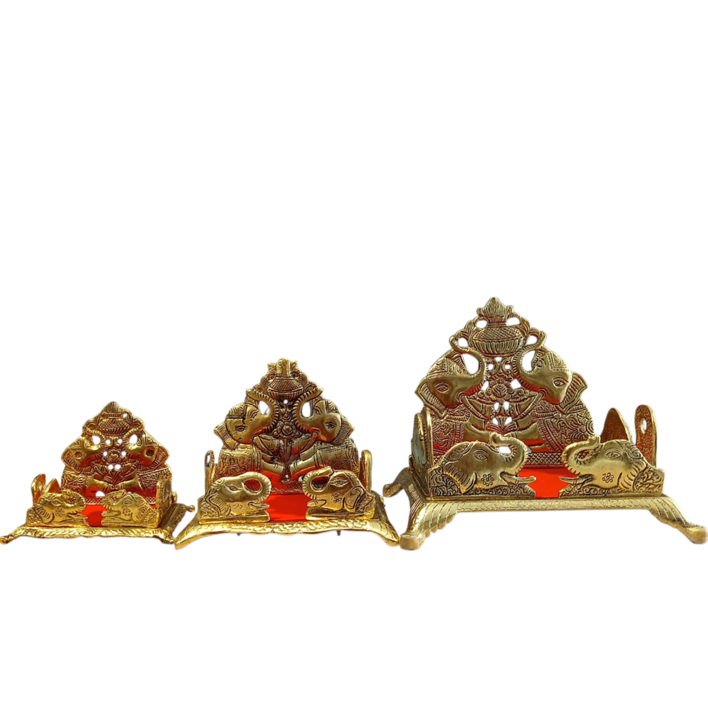 Premium Brass Laddu Gopal Jhula Set Manufacturer in Mathura | Decorative Krishna Swing