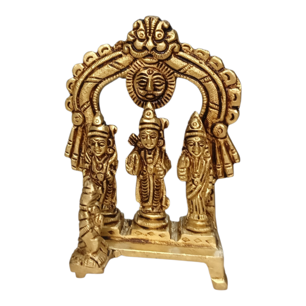 Best Brass Ram Darbar Manufacturer in Mathura | Traditional Brass Ram Parivar Murti
