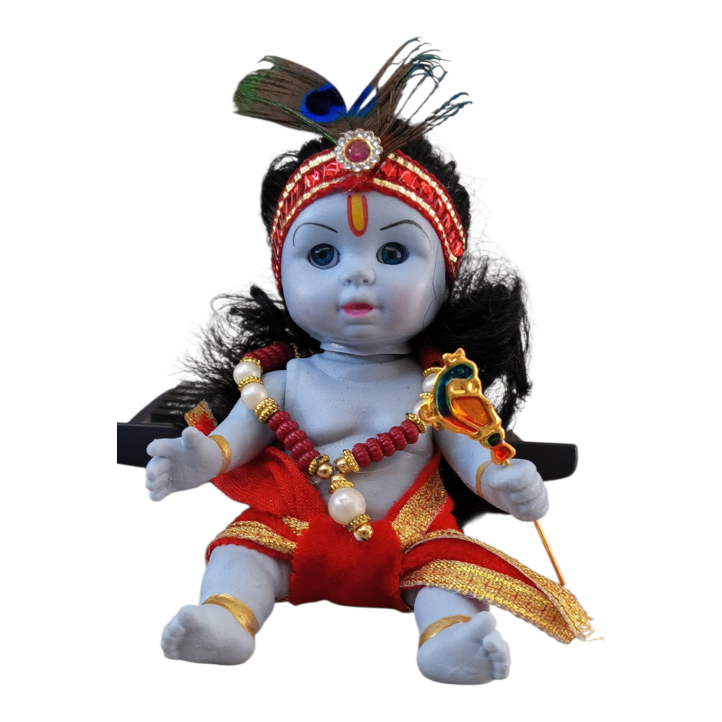 Best Silicone Laddu Gopal Idol Wholesaler in Mathura | Baby Krishna Decorative Idol