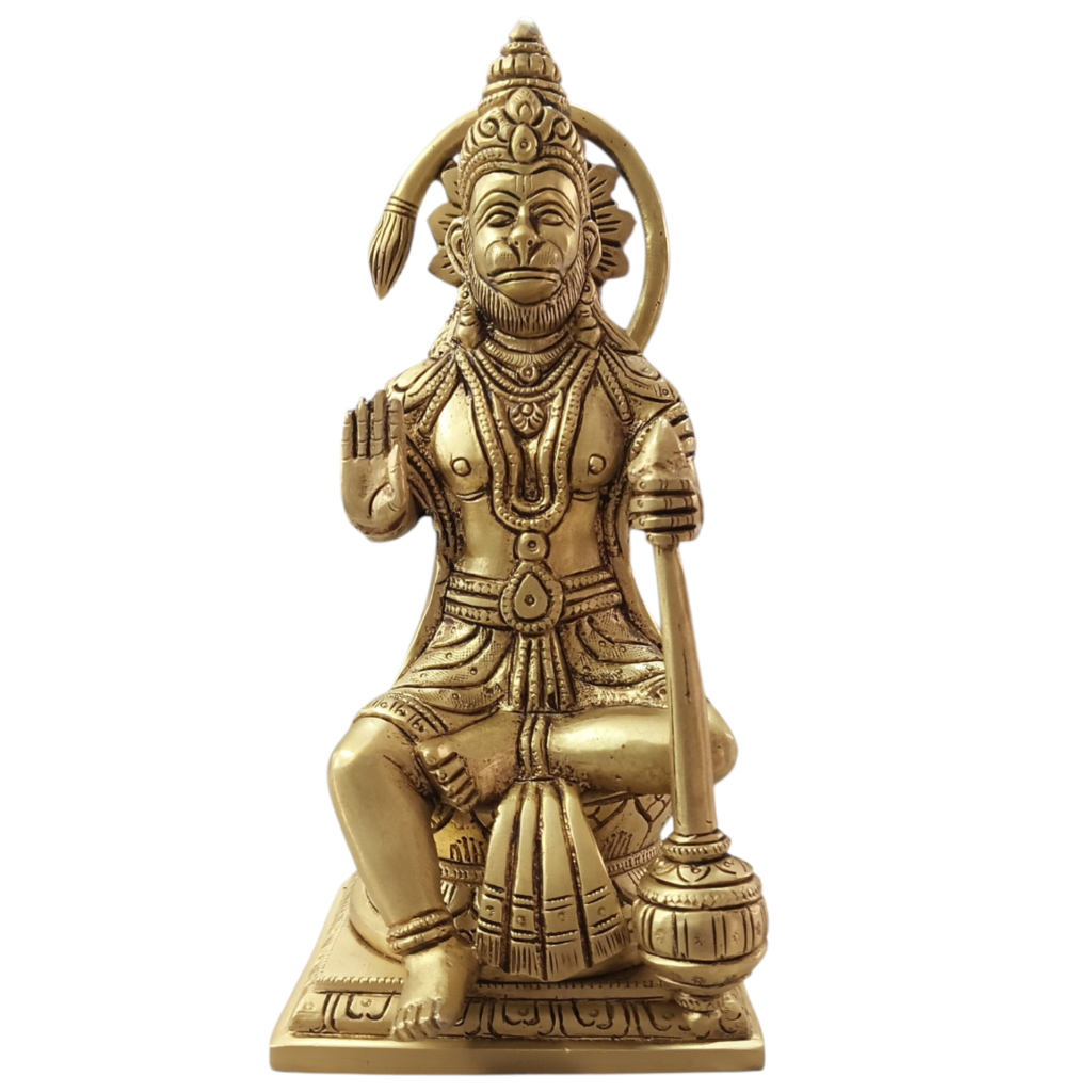 Premium Brass Hanuman Ji Idol Manufacturer in Mathura | Handcrafted Bajrangbali Statue