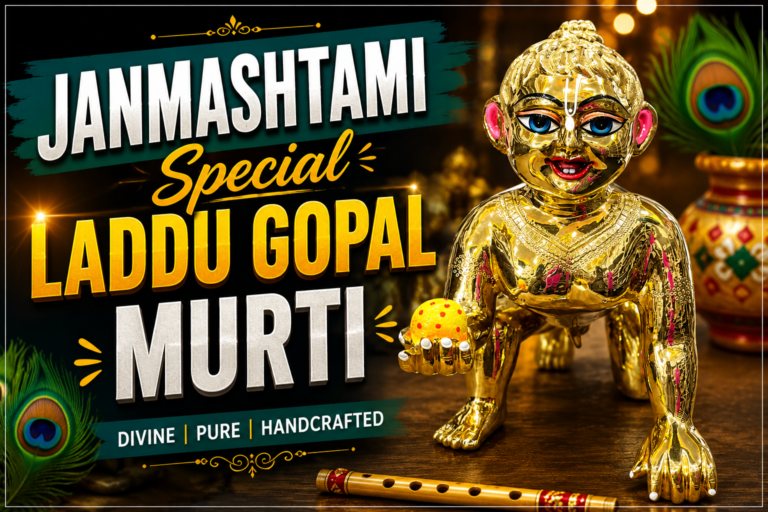 Janmashtami Special Laddu Gopal Murti – Bring Home Divine Blessings with Rudransh Metals