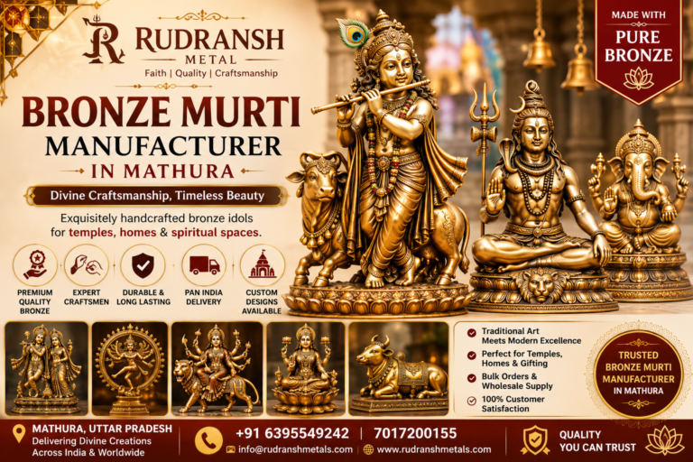 Bronze Murti Manufacturer in Mathura – Premium Bronze Idols by Rudransh Metal